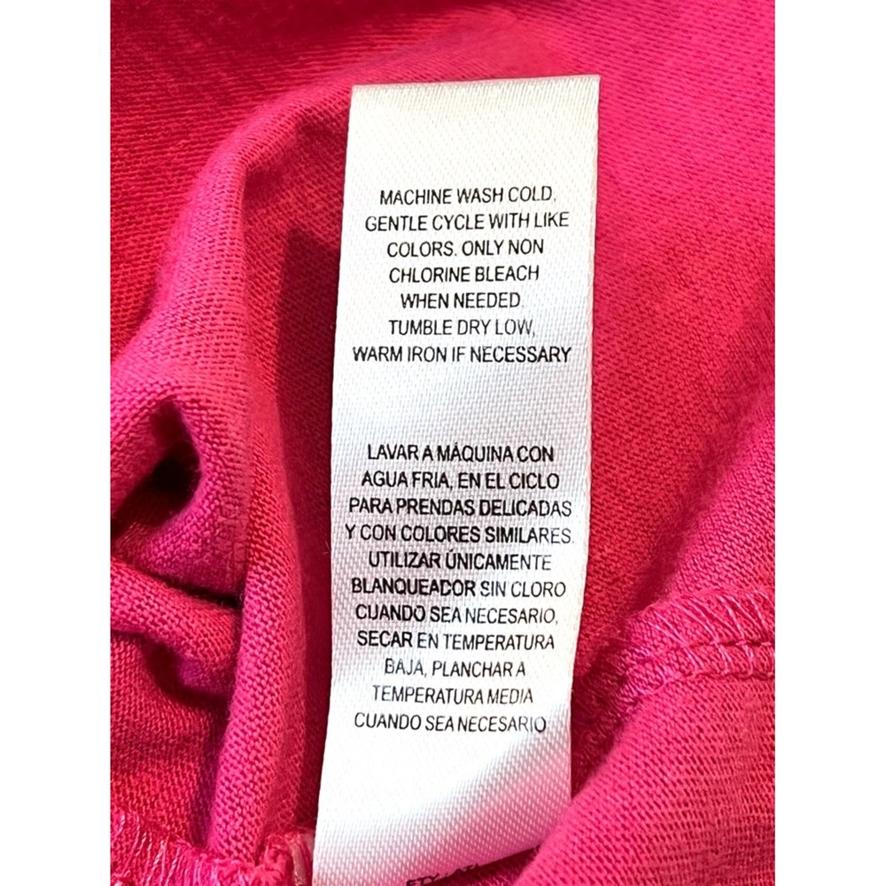 Inner Circle Tank Top, Ruffle Sleeve, Color Pink, Size Medium - Picture 9 of 9
